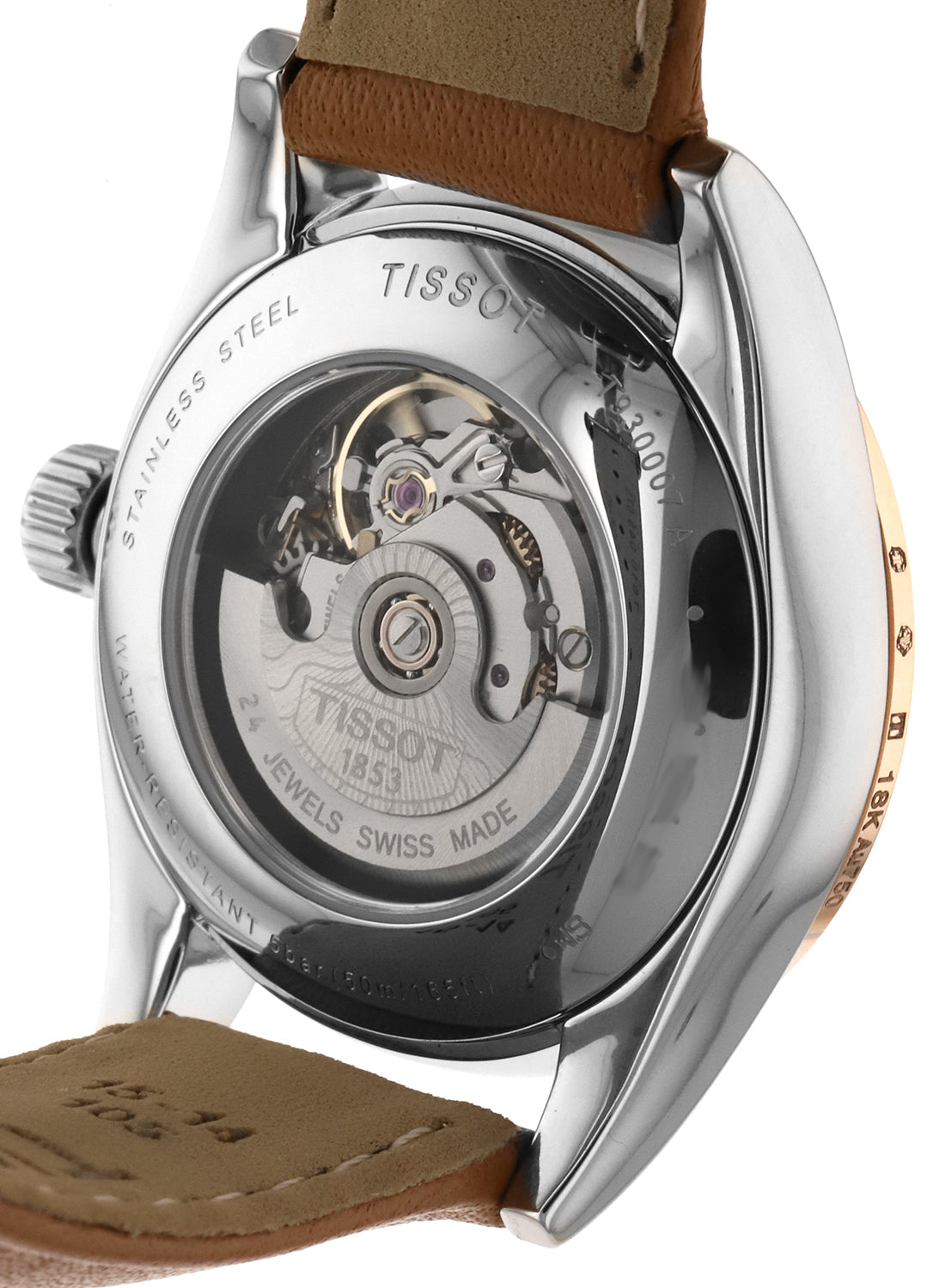 Tissot T-Gold T-My Lady Automatic 18K Gold
