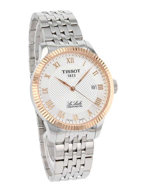 Tissot T-Gold Le Locle COSC 39 mm 18K Gold Bezel
