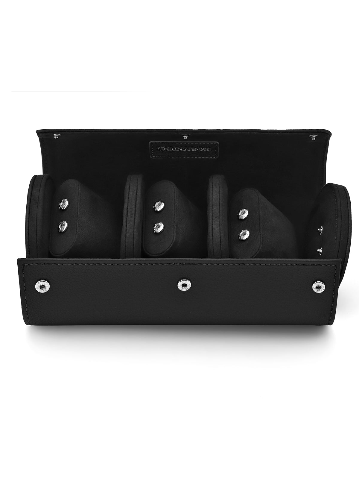 Uhrinstinkt Premium Watch Roll Onyx Black