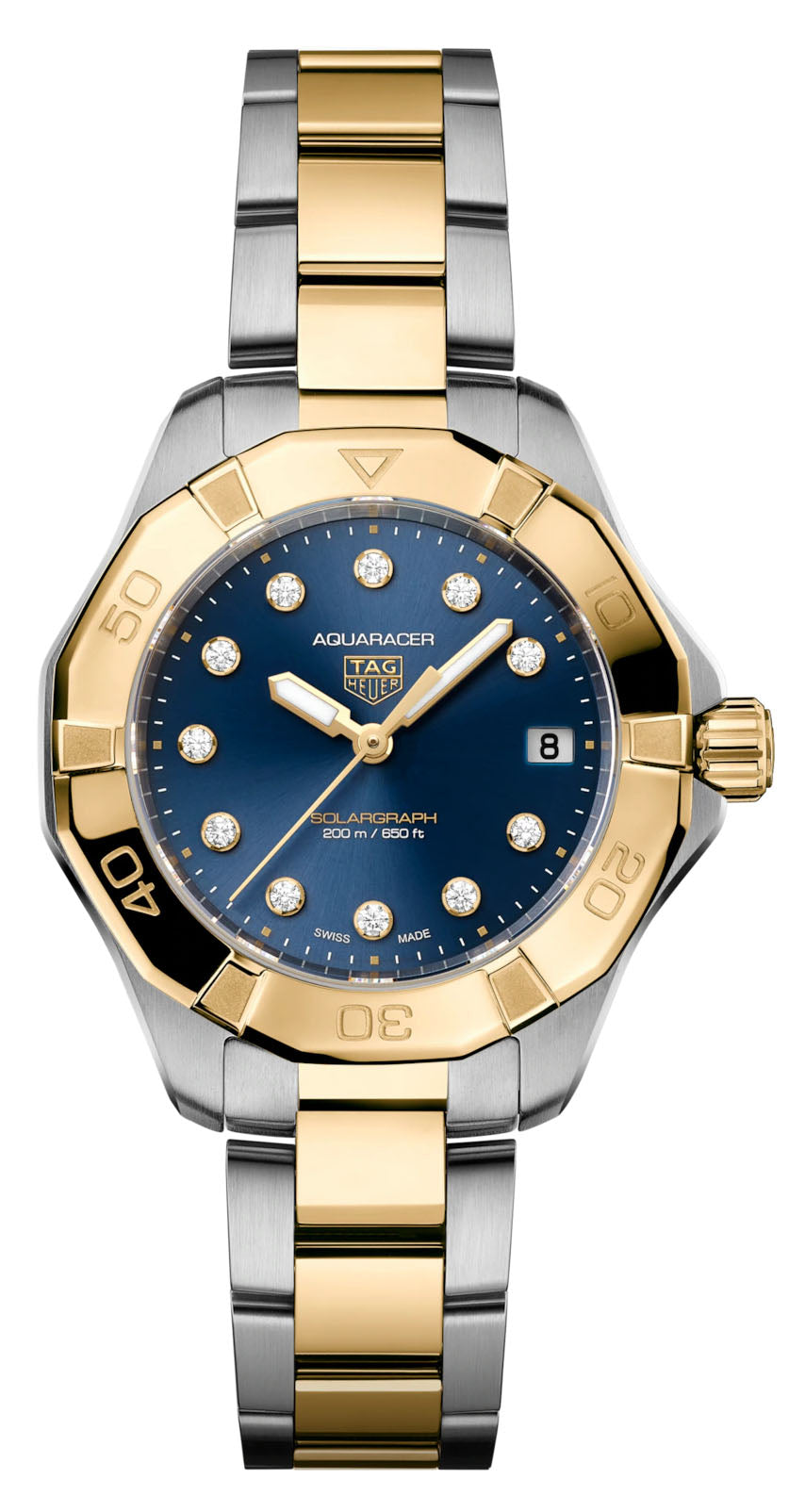 Tag Heuer Aquaracer Quarz Professional 200 Solargraph 34mm