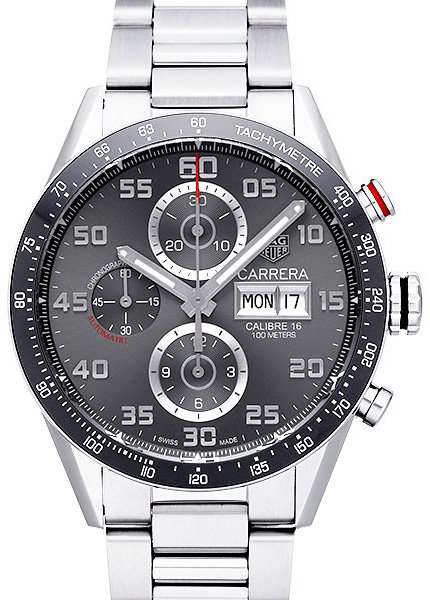 Tag Heuer Carrera Calibre 16 Day-Date Automatic Chronograph 43mm