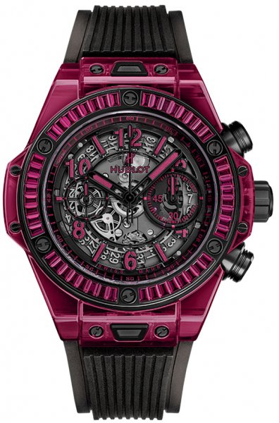 Hublot Big Bang Unico Red Sapphire Baguettes 45mm Automatic Chronograph Hublot Big Bang Unico Red Sapphire Baguettes 45mm Automatic Chronograph