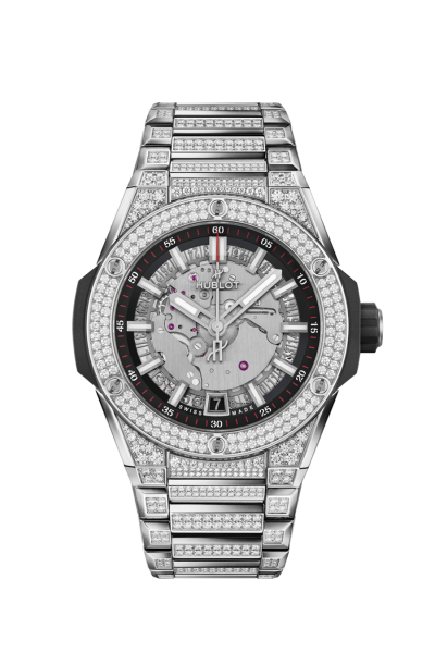 Hublot Big Bang Integrated Time Only Titanium Pavé 40 mm Hublot Big Bang Integrated Time Only Titanium Pavé 40 mm