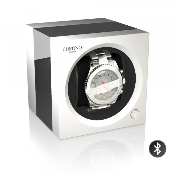 Chronovision One Bluetooth - Chrome/White Silk