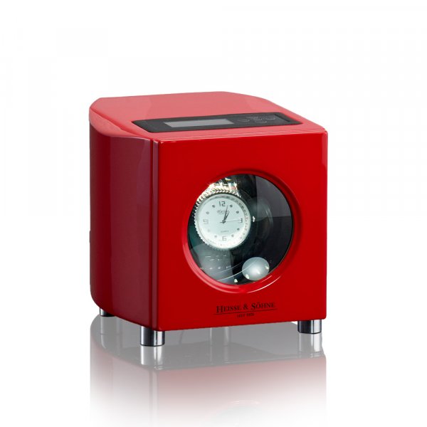 Heisse & Soehne watch winder Curve Red