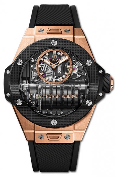 Hublot Big Bang MP-11 Power Reserve 14 Days King Gold 3D Carbon 45 mm Hublot Big Bang MP-11 Power Reserve 14 Days King Gold 3D Carbon 45 mm