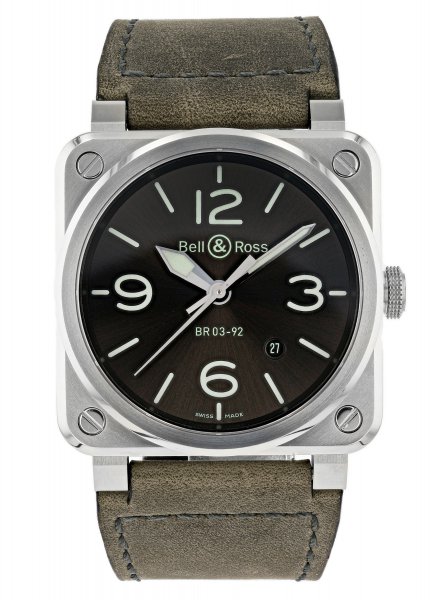 Bell & Ross BR 03-92 GREY LUM Bell & Ross BR 03-92 GREY LUM