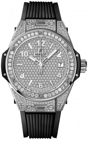 Hublot Big Bang One Click Steel Full Pave 39mm Hublot Big Bang One Click Steel Full Pave 39mm