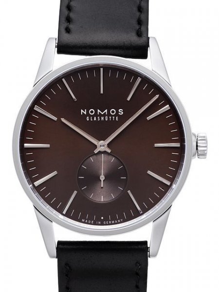 NOMOS Glashutte Zurich brown