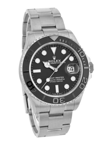 Rolex Yacht-Master 42mm Yellow Gold Oysterflex 226658 Unworn