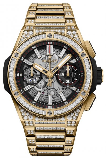 Hublot Big Bang Integral Yellow Gold Jewellery Automatic Chronograph 42mm