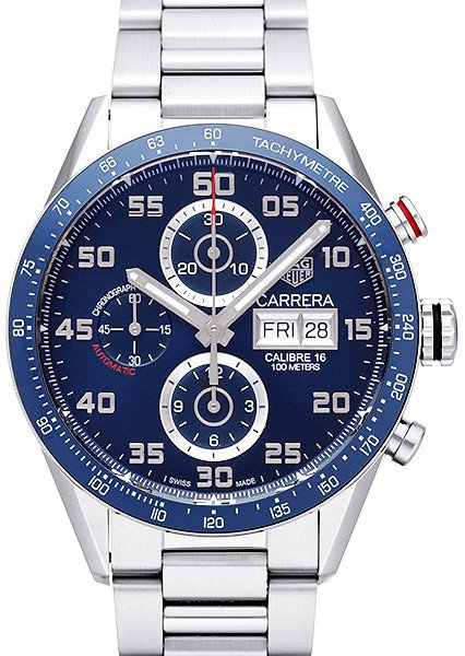 Tag Heuer Carrera Calibre 16 Day-Date Automatic Chronograph 43mm