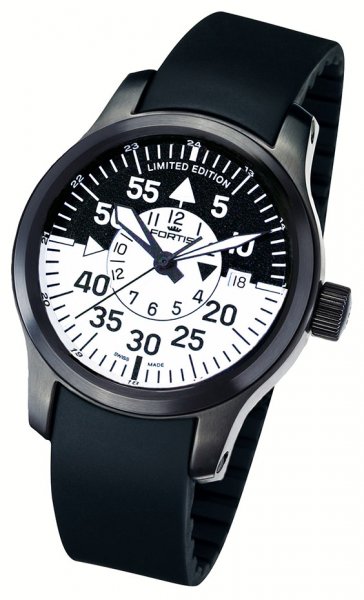 Fortis B-42 Flieger Black Cockpit GMT Limited Edition Fortis B-42 Flieger Black Cockpit GMT Limited Edition