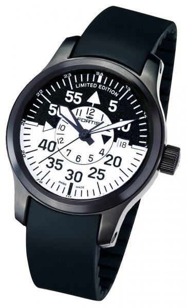 Fortis B-42 Flieger Black Cockpit GMT Limited Edition