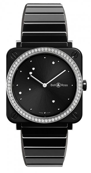 Bell & Ross BR S BLACK DIAMOND EAGLE DIAMONDS