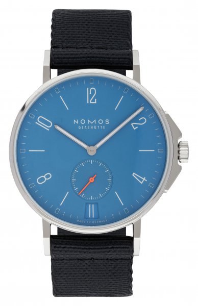 NOMOS Glashütte Ahoi date siren blue