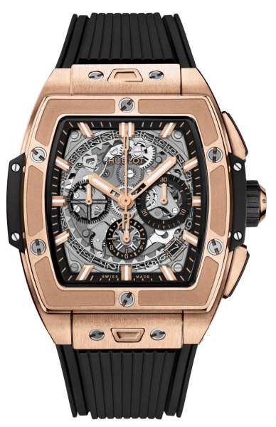 Hublot Classic Fusion White Dial Rose Gold Diamonds Case