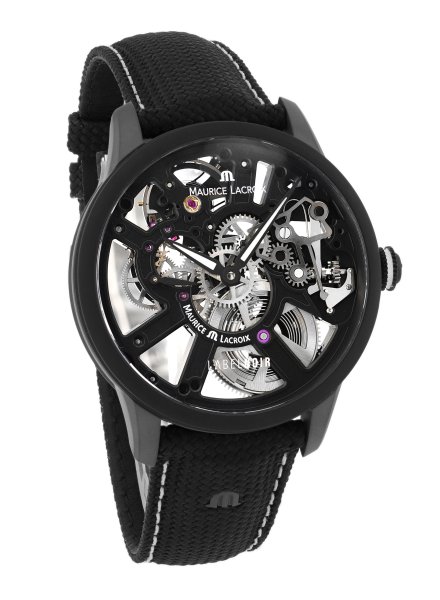 Maurice Lacroix Masterpiece Skeleton Label Noir
