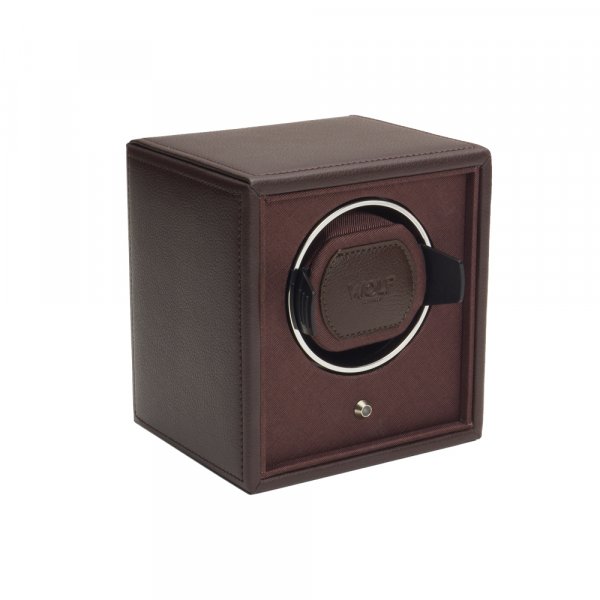 Wolf Watch Winder Cubby Brown