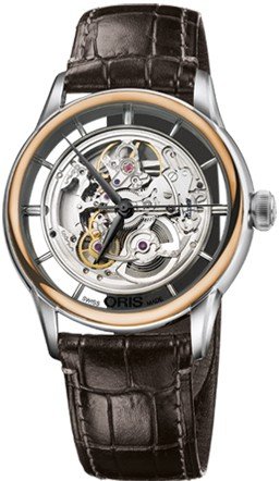 Oris Artelier Translucent Skeleton