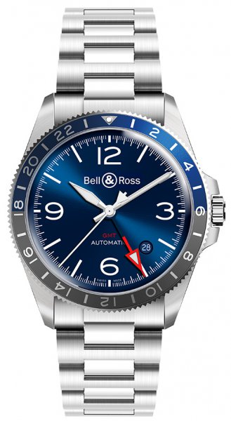 Bell & Ross BR V2-93 GMT BLUE Bell & Ross BR V2-93 GMT BLUE
