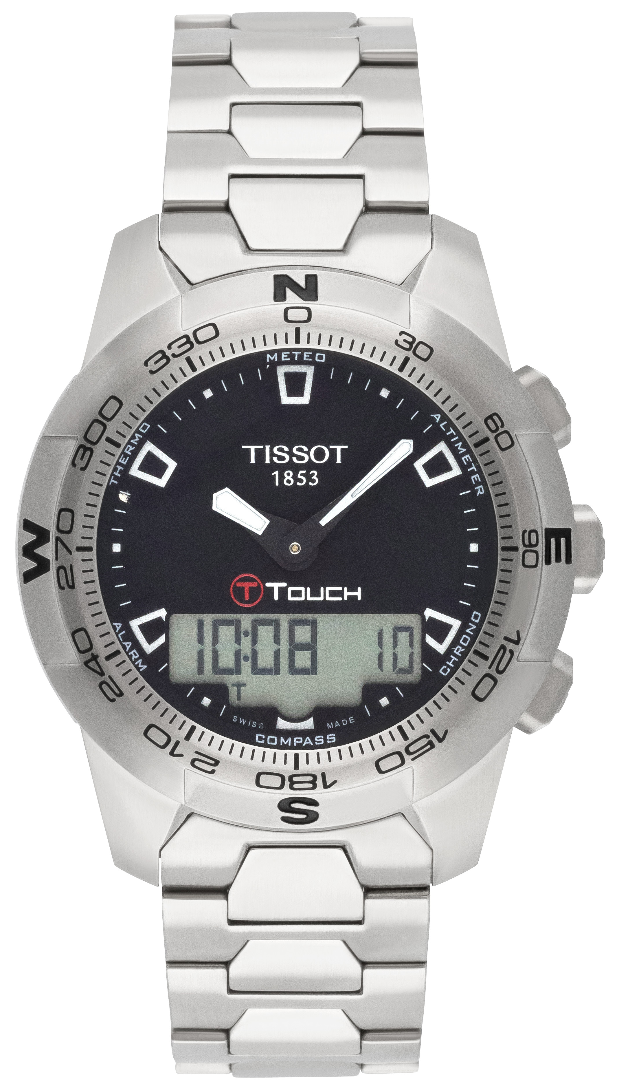 tissot t touch sync hands digital