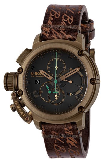 U-Boat Chimera Sapphire Green Chrono Bronze Limited Edition