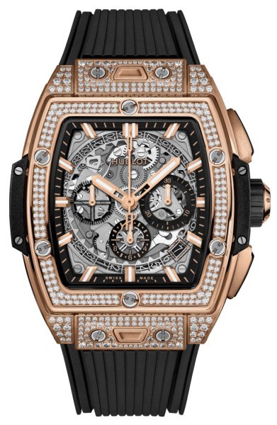 Hublot Spirit of Big Bang King Gold Pave 42 mm