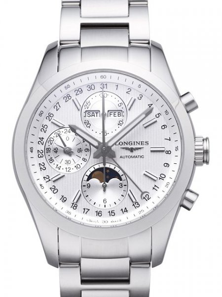 Longines Conquest Gents Automatic Moonphase