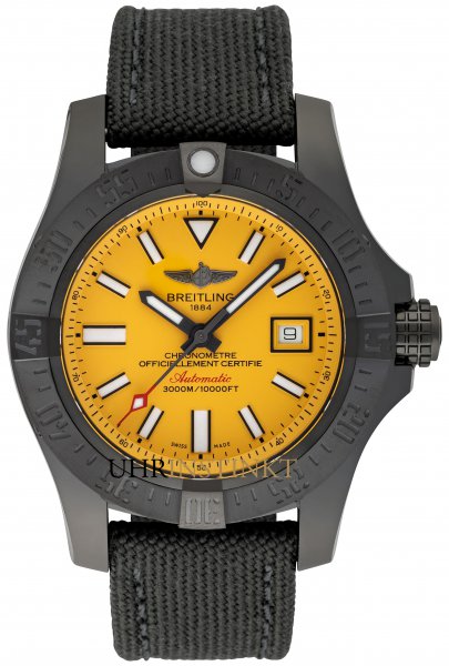 Breitling Avenger II Seawolf Blacksteel Limited Edition