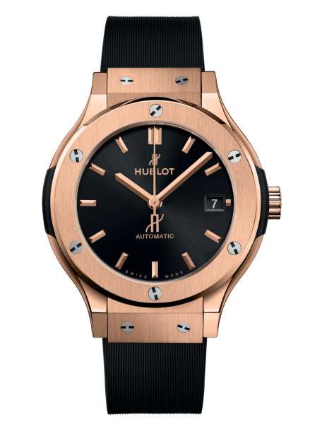 Hublot Classic Fusion Automatic King Gold Blue Diamonds 38mm 565