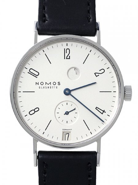 NOMOS Glashütte Tangente date power reserve