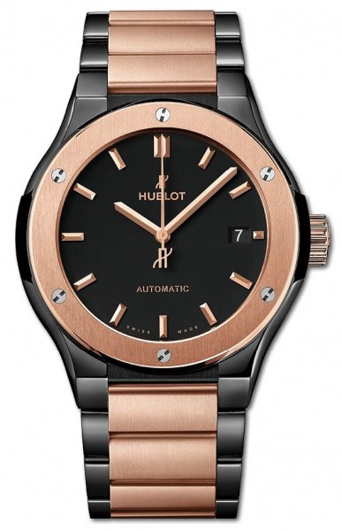 Hublot Classic Fusion Ceramic King Gold Bracelet 45 mm