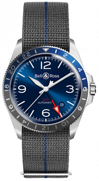 Bell & Ross BR V2-93 GMT BLUE