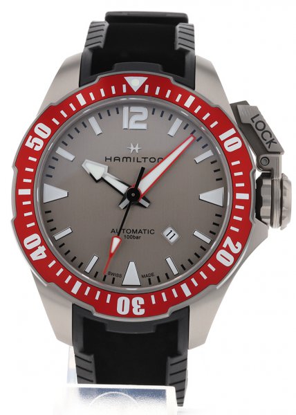 Hamilton Khaki Navy Frogman Titanium Auto