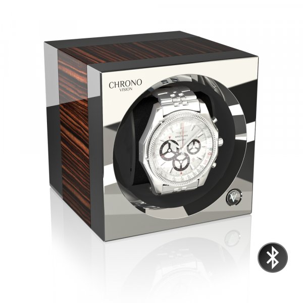 Chronovision One Bluetooth - Macassar High-Gloss/Chrome Chronovision One Bluetooth - Macassar High-Gloss/Chrome
