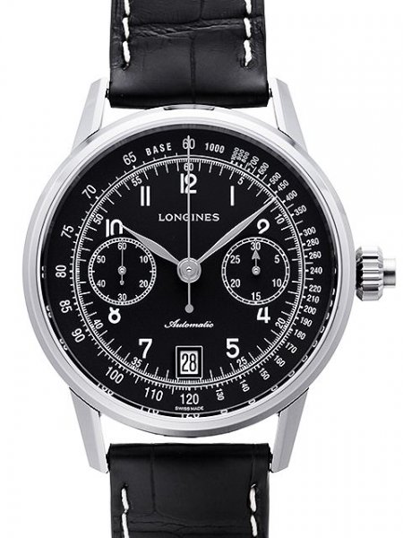 Longines Heritage Column Wheel Single Push-Piece Chronograph