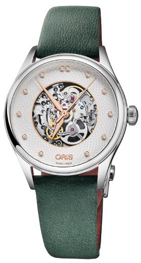 Oris Artelier Skeleton Diamonds