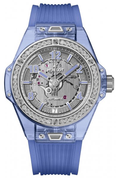 Hublot Big Bang One Click Blue Sapphire Diamonds 39 mm