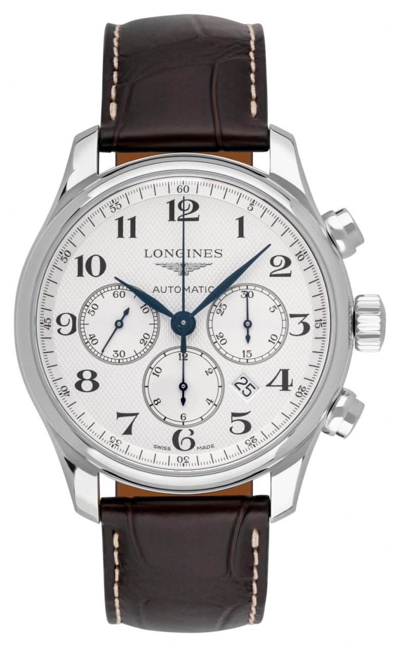 LONGINES MASTER Longines Master Collection Leather 44mm White Dial  Chronograph - Inglessis