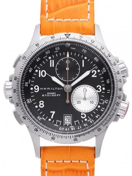 Hamilton khaki aviation eto chrono quartz sale