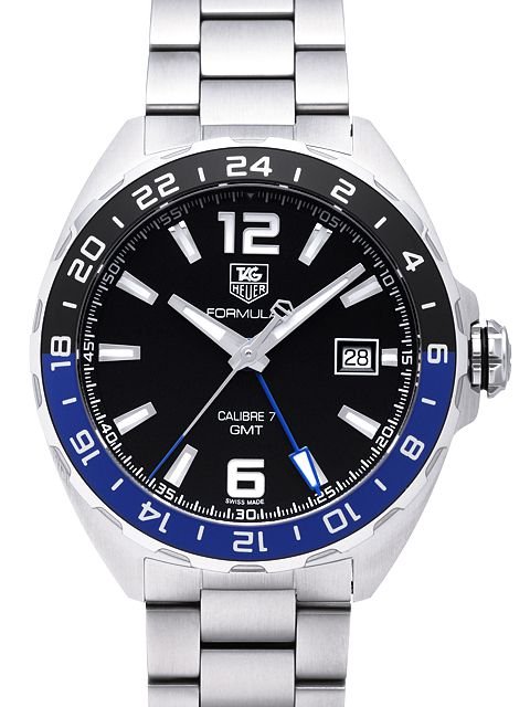 Tag Heuer Formula 1 Calibre 7 GMT Automatic 41mm - WAZ211A.BA0875 |  Uhrinstinkt