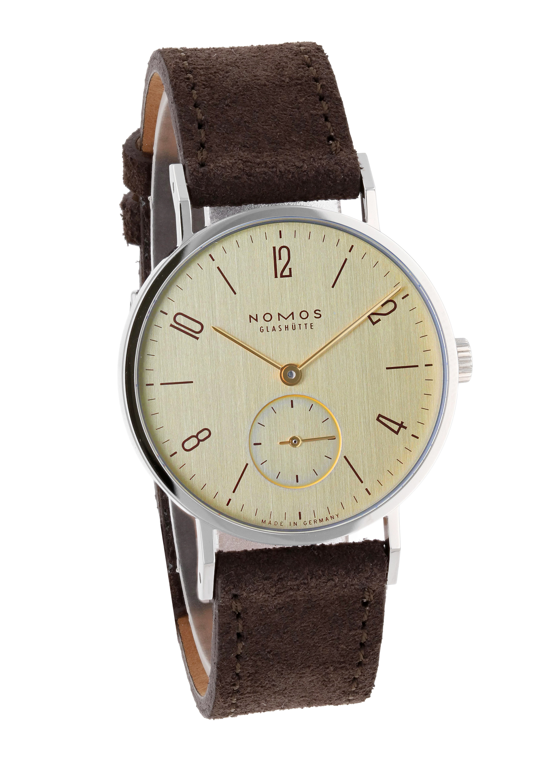 NOMOS Glashütte Tangente 33 karat 126 Uhrinstinkt