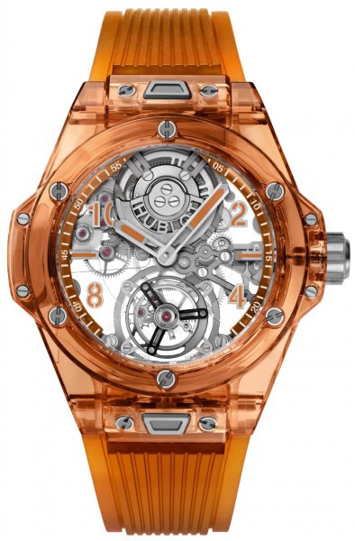 Hublot Big Bang Tourbillon Automatic Organge Sapphire 45 mm Hublot Big Bang Tourbillon Automatic Organge Sapphire 45 mm