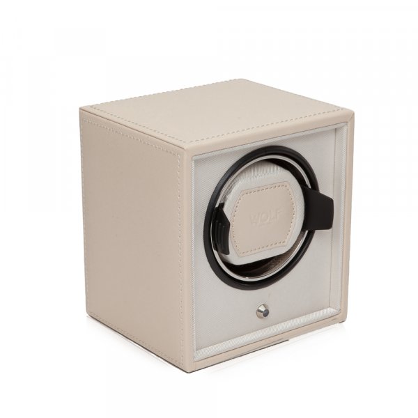 Wolf Watch Winder Cubby Cream Wolf Watch Winder Cubby Cream