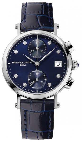 Frederique Constant Classics Quartz Chronograph Ladies Frederique Constant Classics Quartz Chronograph Ladies