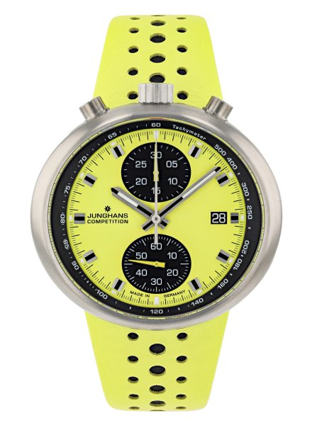 Junghans 1972 Competition FIS EDITION Lemon Junghans 1972 Competition FIS EDITION Lemon