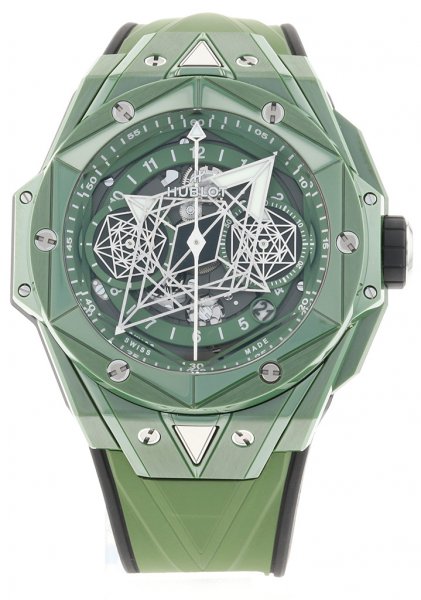 Hublot Big Bang Sang Bleu II Green Ceramic 45 mm Limited Edition Hublot Big Bang Sang Bleu II Green Ceramic 45 mm Limited Edition