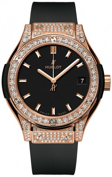 Hublot Classic Fusion King Gold Pave 33mm Hublot Classic Fusion King Gold Pave 33mm