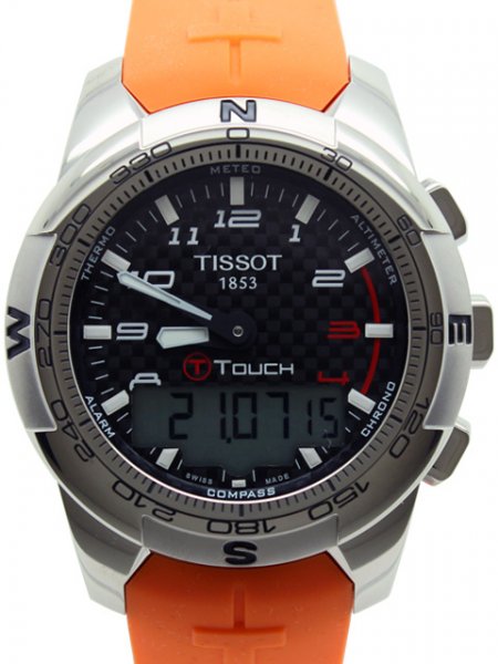 tissot t touch sync hands digital